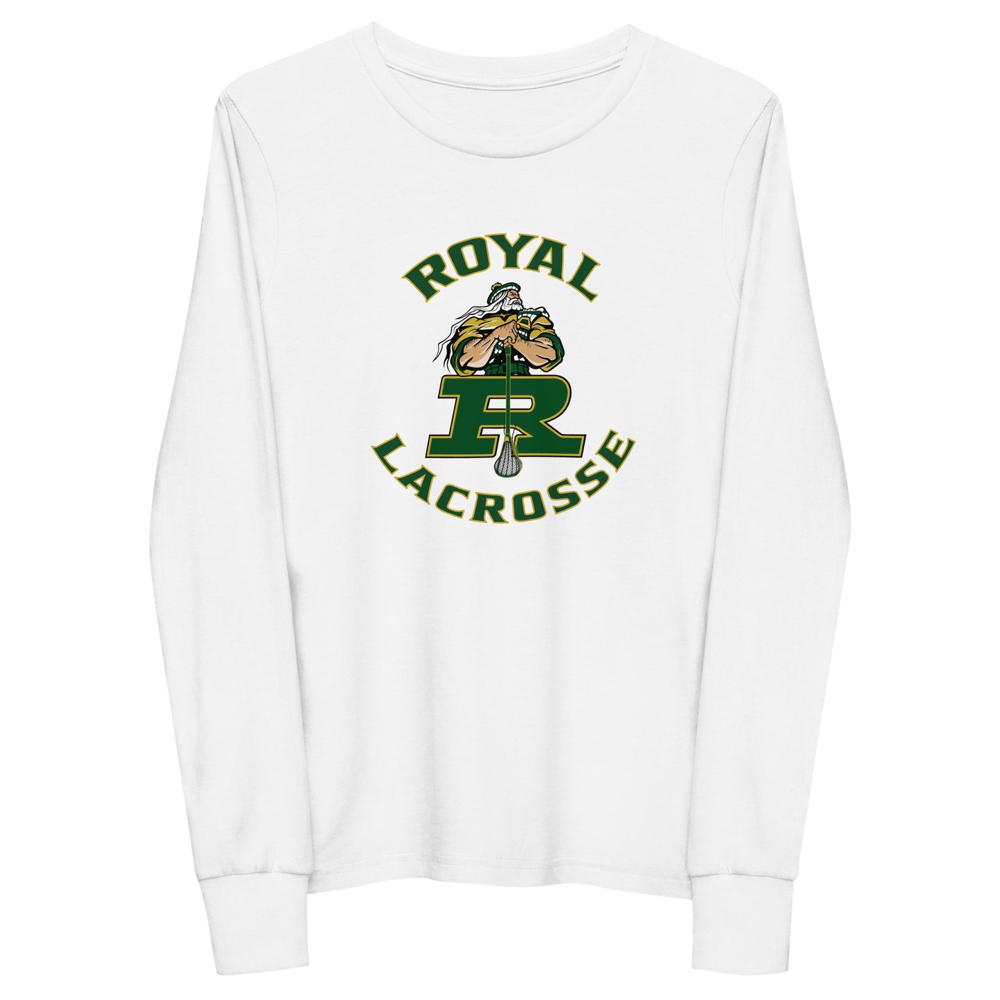 Youth Royal HS Lacrosse Long Sleeve Tee