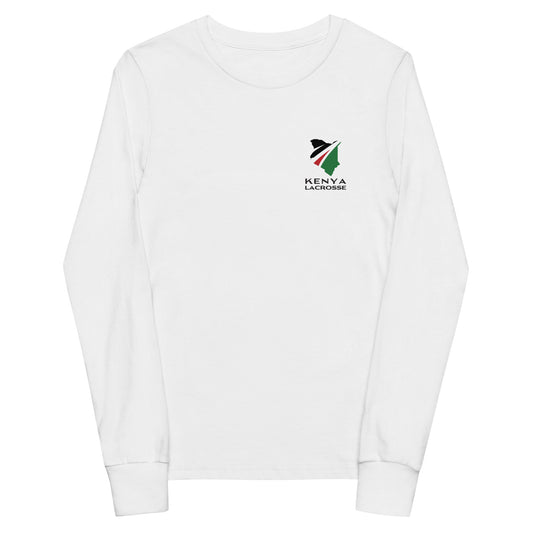 Youth Kenya Lacrosse Bella + Canvas Long Sleeve