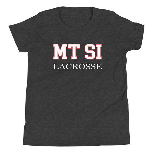 Youth Mount Si Lacrosse Bella + Canvas Short Sleeve T-Shirt