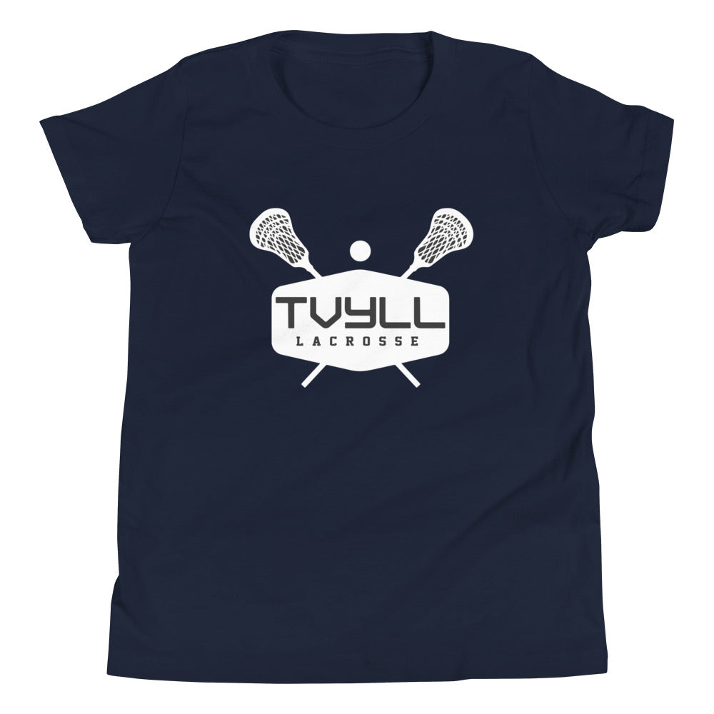 Youth TVYLL Lacrosse Bella + Canvas T-shirt