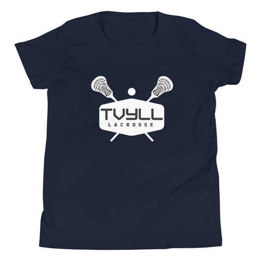 Youth TVYLL Lacrosse Bella + Canvas T-shirt