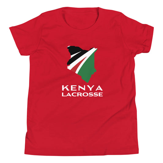 Youth Kenya Lacrosse Bella + Canvas T-shirt