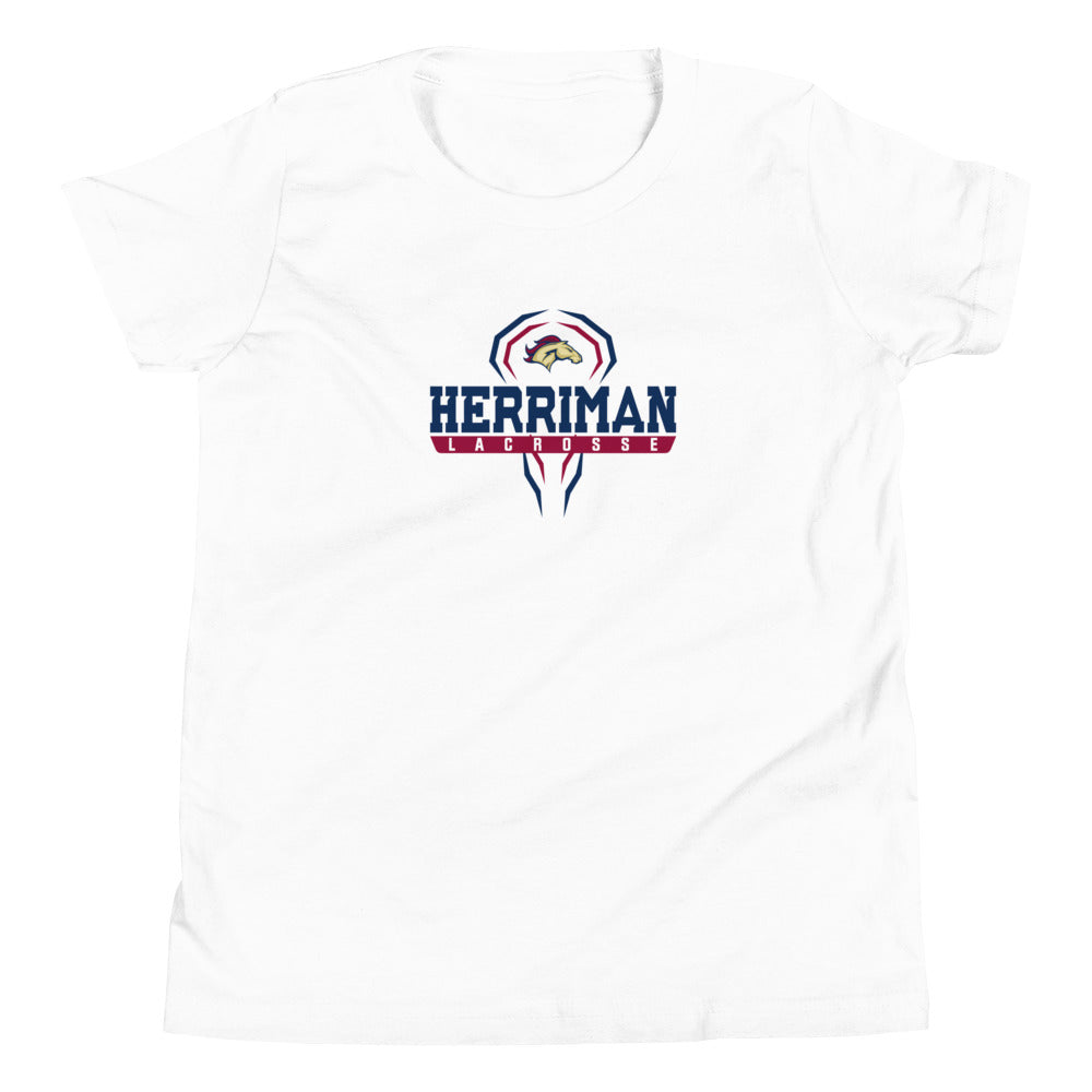 Youth Herriman Lacrosse Bella + Canvas Short Sleeve T-Shirt