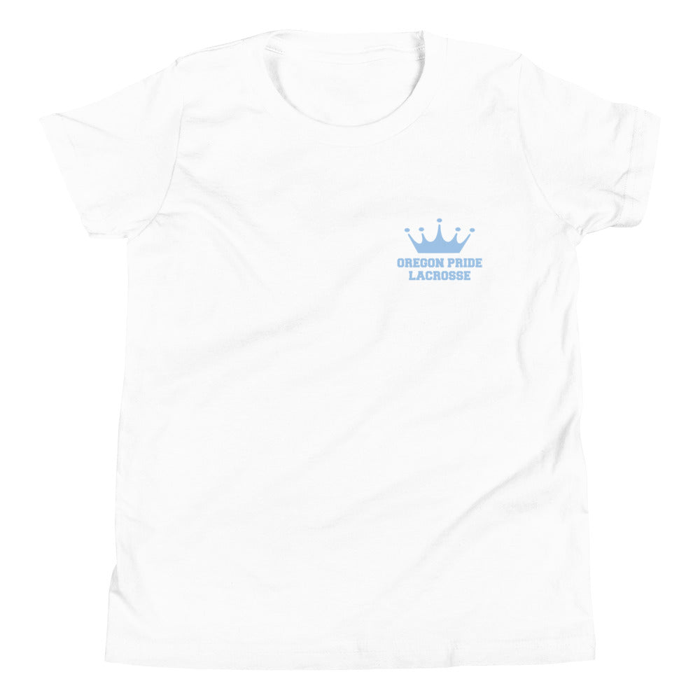 Youth Oregon Pride Lacrosse Short Sleeve T-Shirt