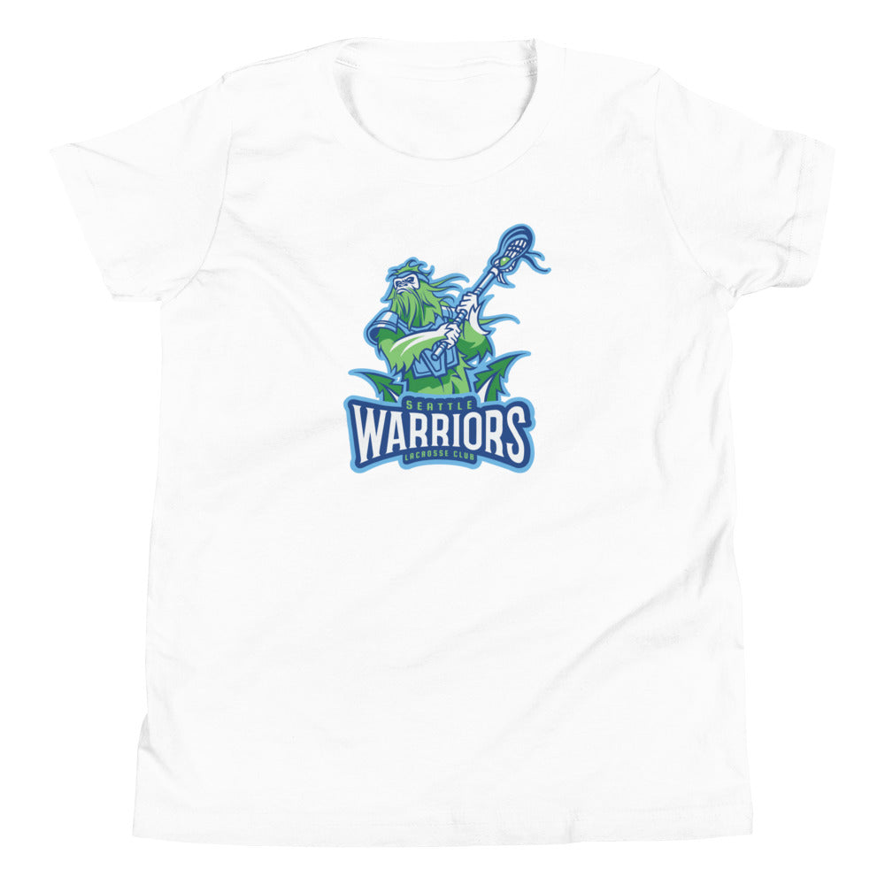 Youth Seattle Warriors Lacrosse Bella + Canvas T-Shirt