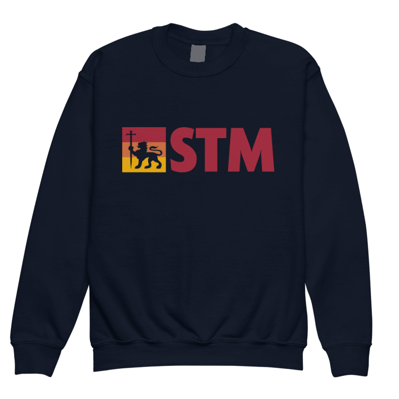 Youth STM Catholic Gildan Crewneck Sweatshirt