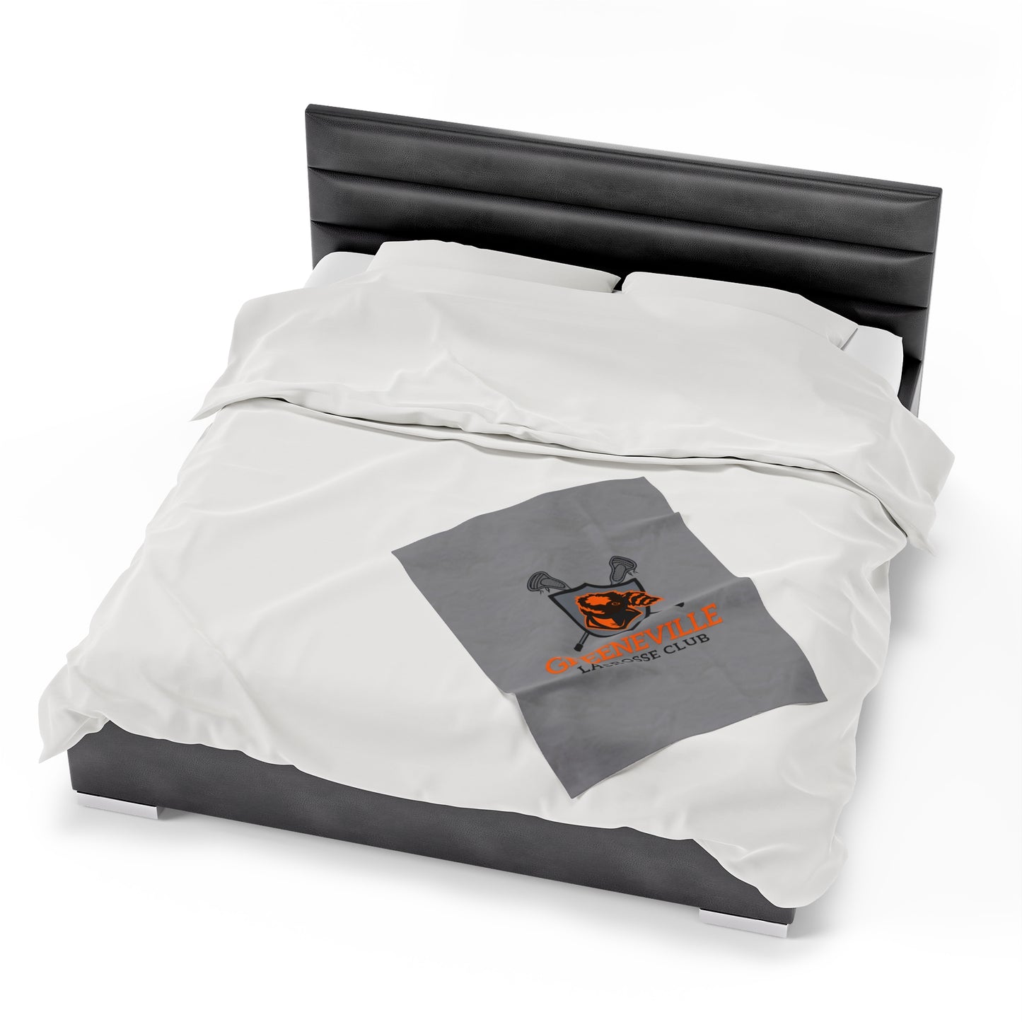 Greeneville Lacrosse Velveteen Plush Blanket