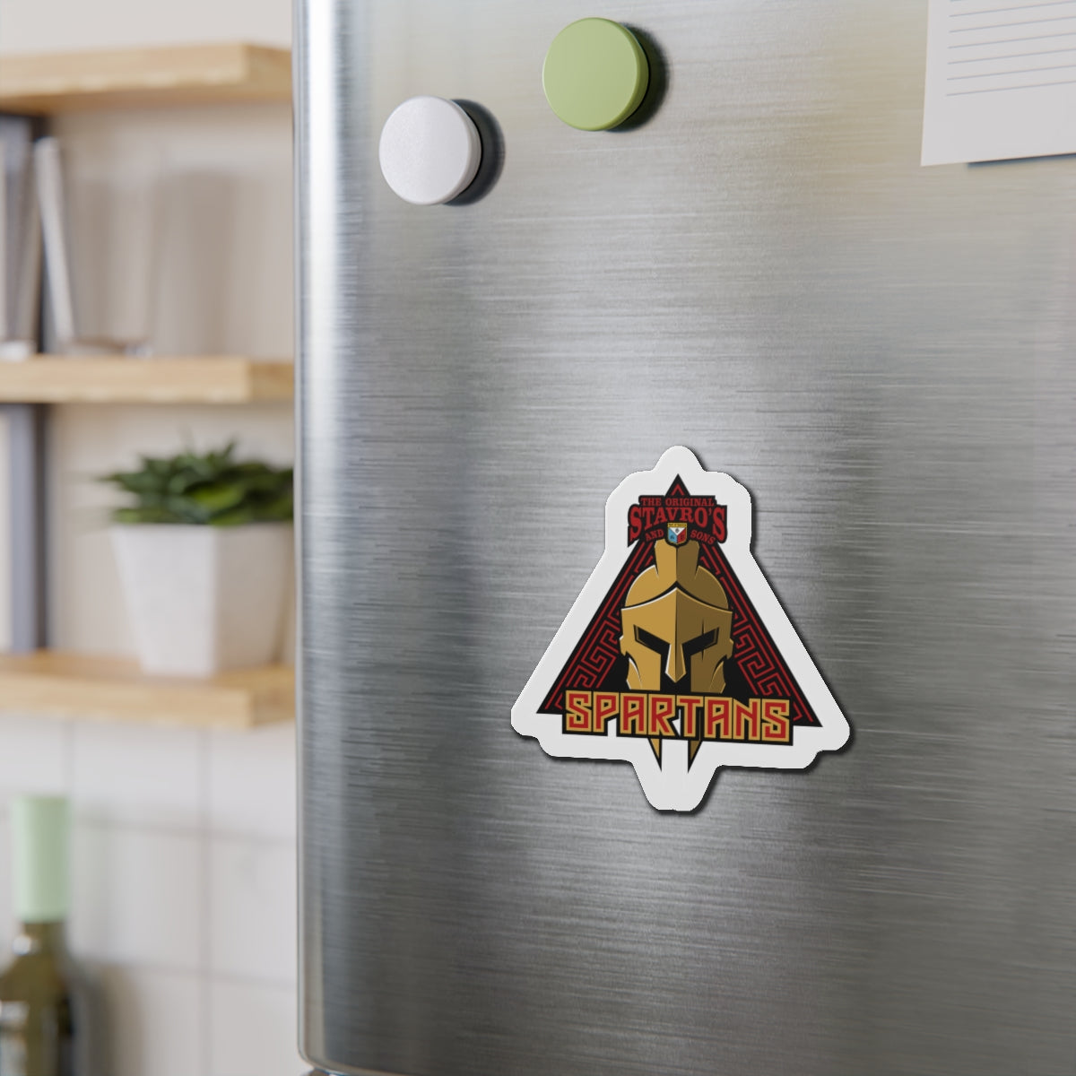 Spartans Die-Cut Magnet