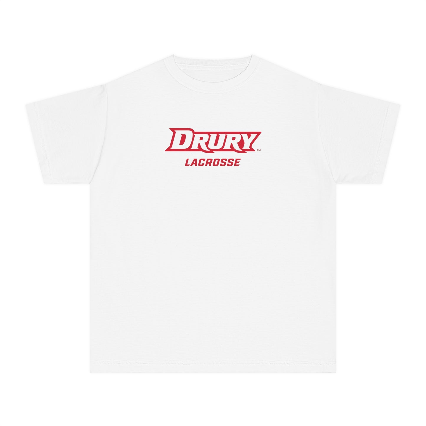 Youth Drury Lacrosse Comfort Colors Garment-Dyed T-Shirt