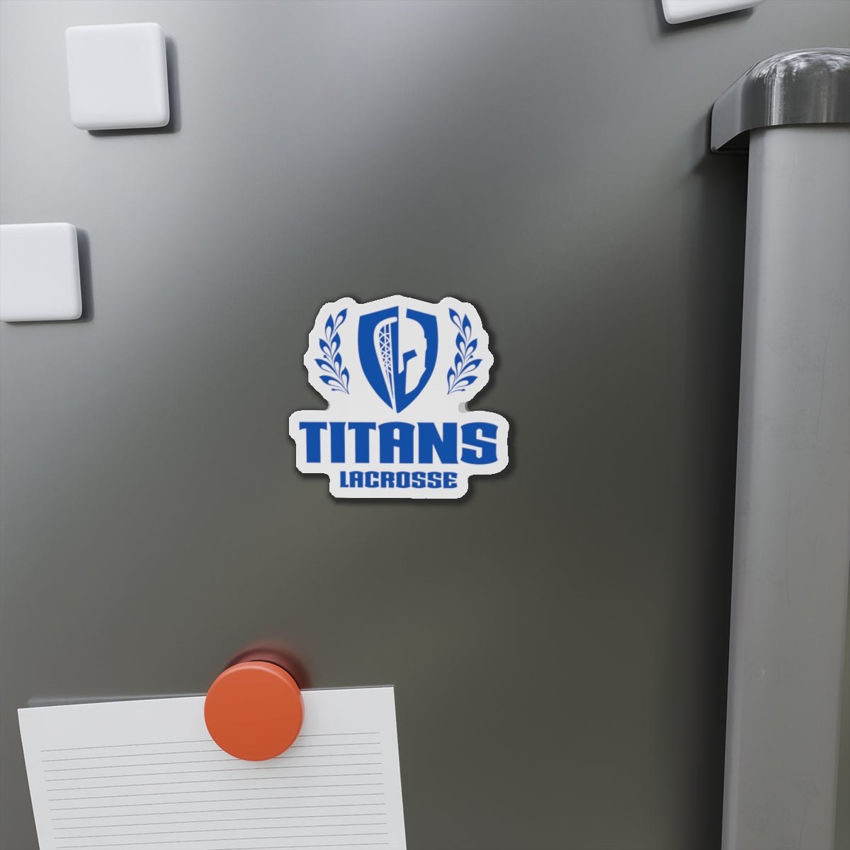 SW Titans Lacrosse Die-Cut Magnet