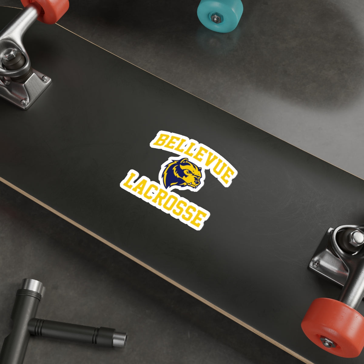 Bellevue Lacrosse Die-Cut Outdoor Sticker