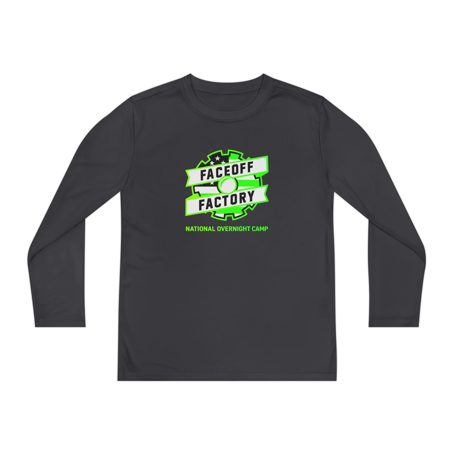 Youth National Overnight Camp Sport-Tek Performance Long Sleeve Shirt