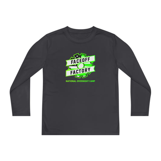 Youth National Overnight Camp Sport-Tek Performance Long Sleeve Shirt