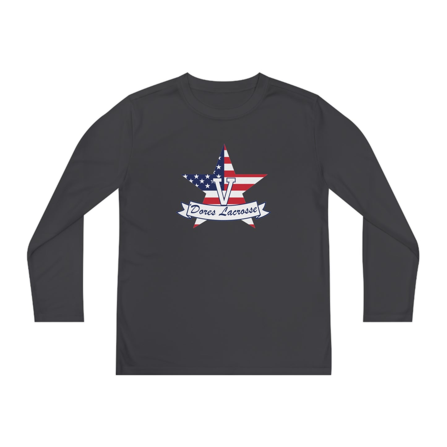 Youth Commodores Lacrosse Club Sport-Tek Performance Long Sleeve