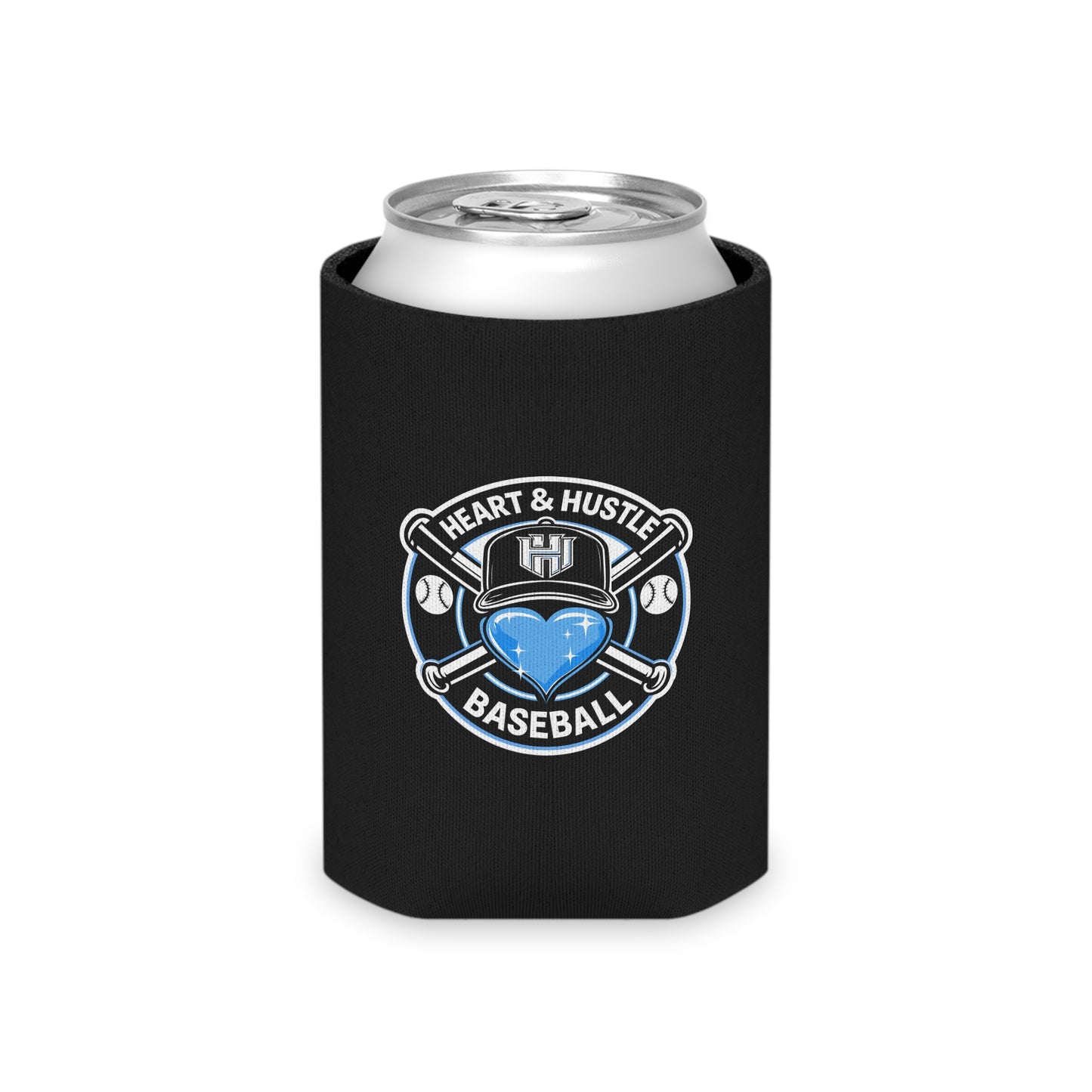 Heart and Hustle Baseball Can Cooler 3-pack