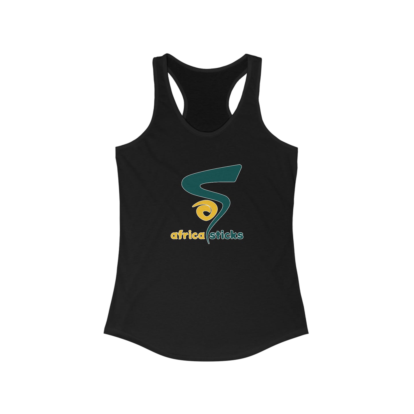 Women's Africa Sticks Next Level Racerback Tank