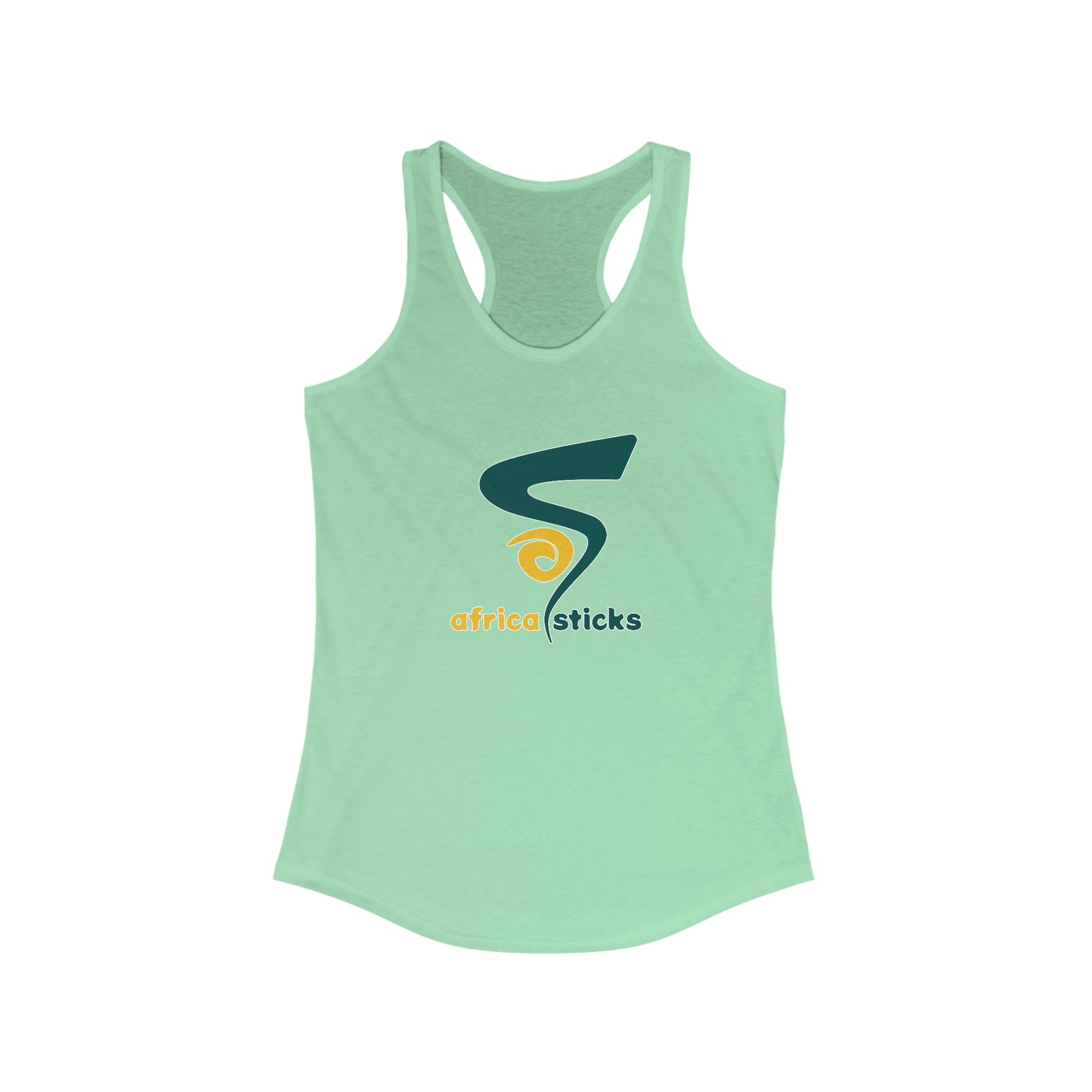 Women's Africa Sticks Next Level Racerback Tank