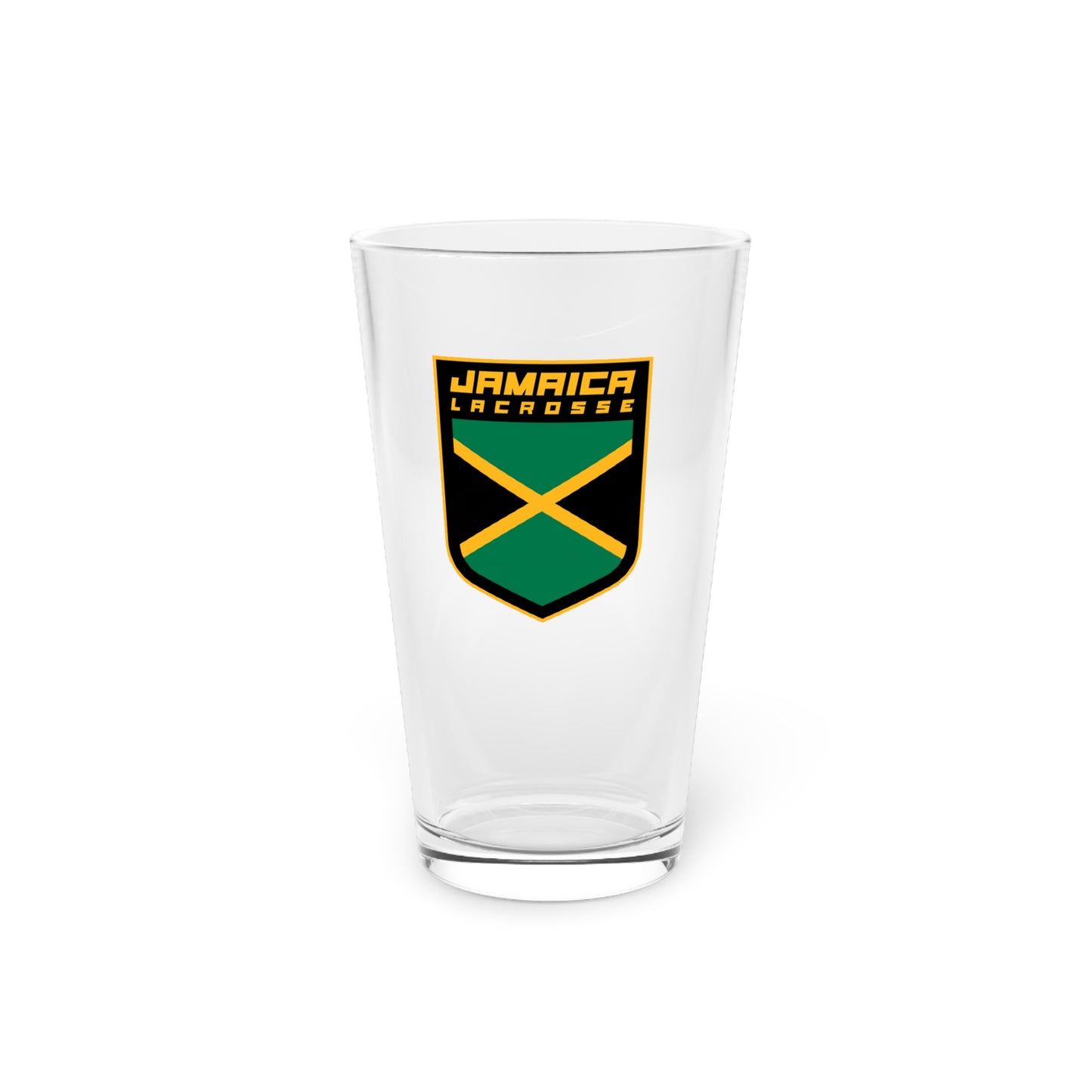 Jamaica Lacrosse Pint Glass