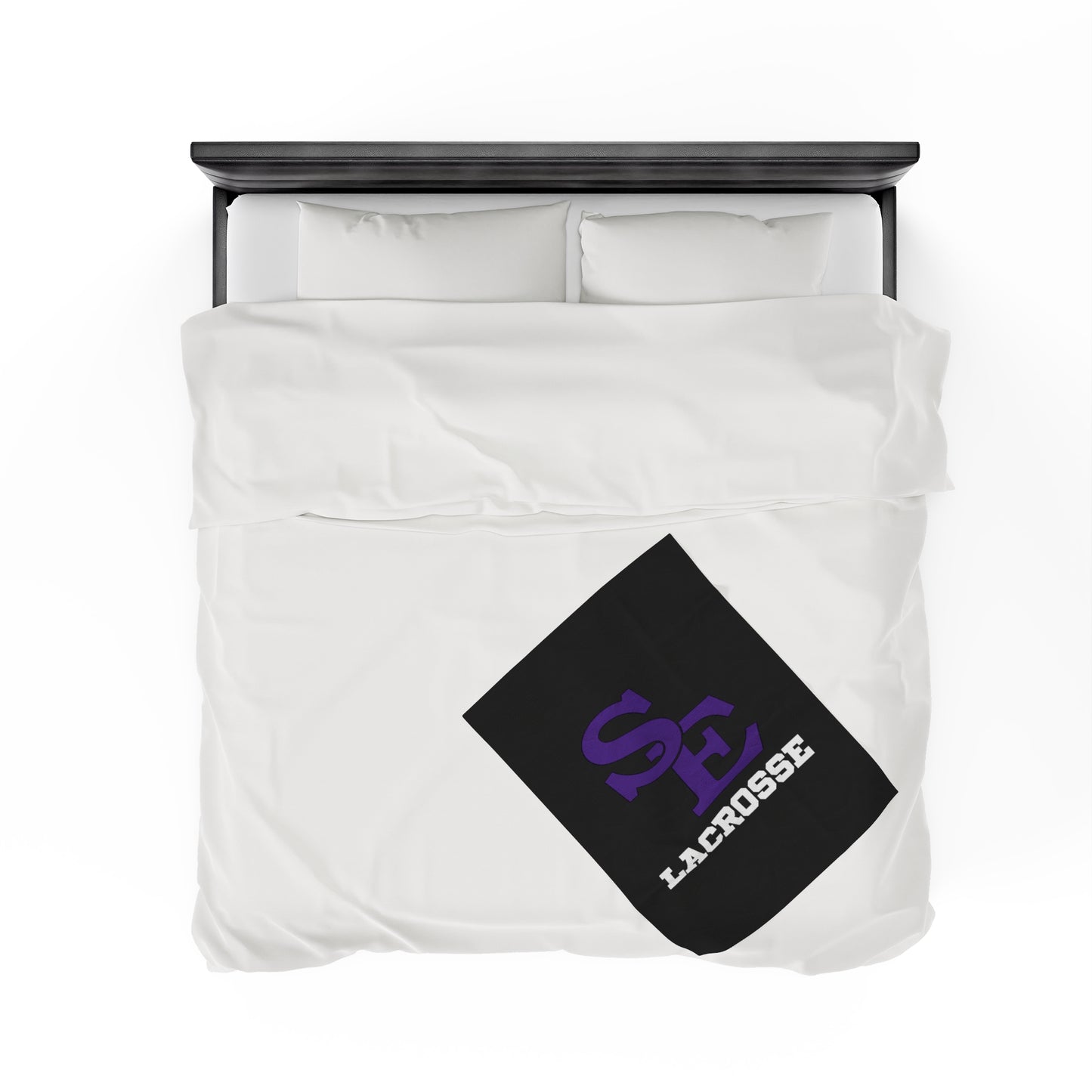 SE Lacrosse Velveteen Plush Blanket