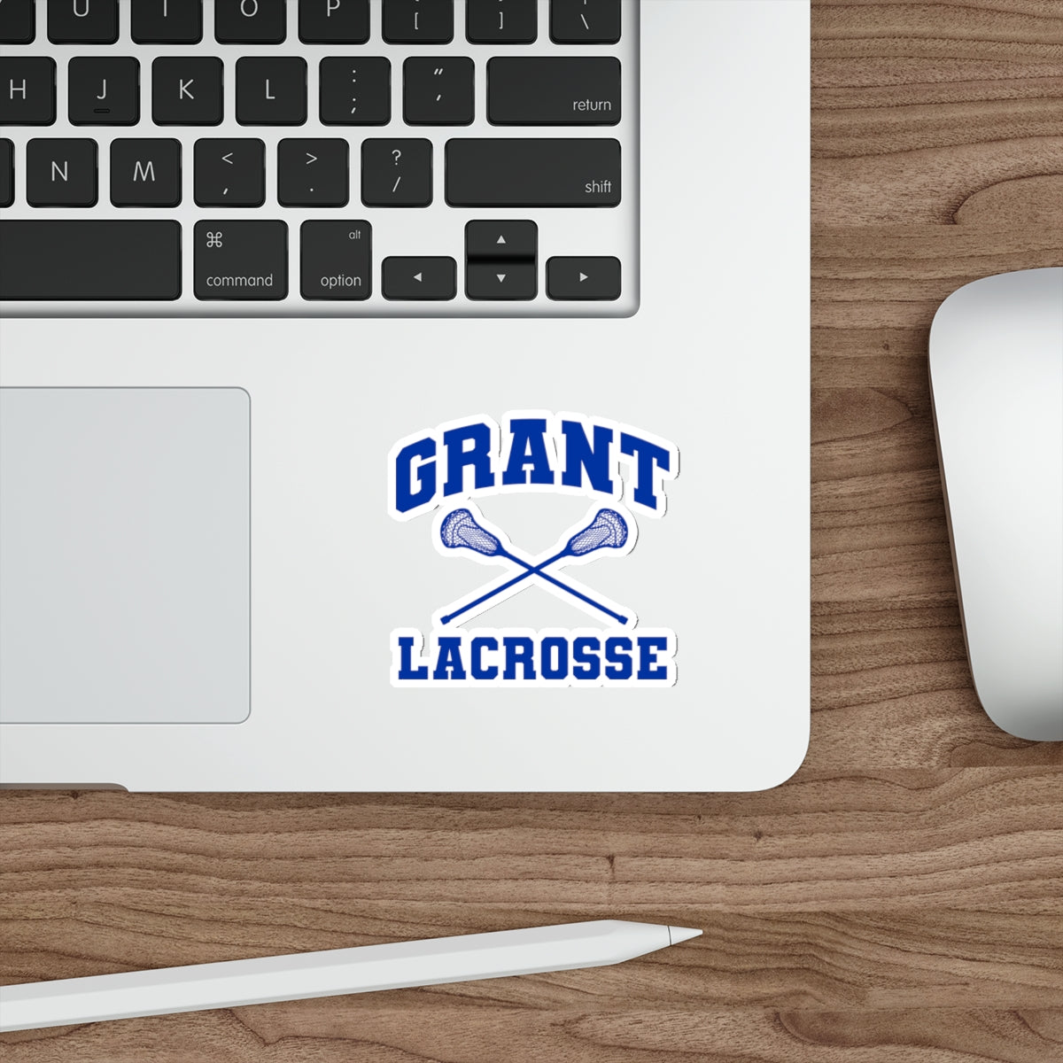 Grant Lacrosse Die Cut Stickers