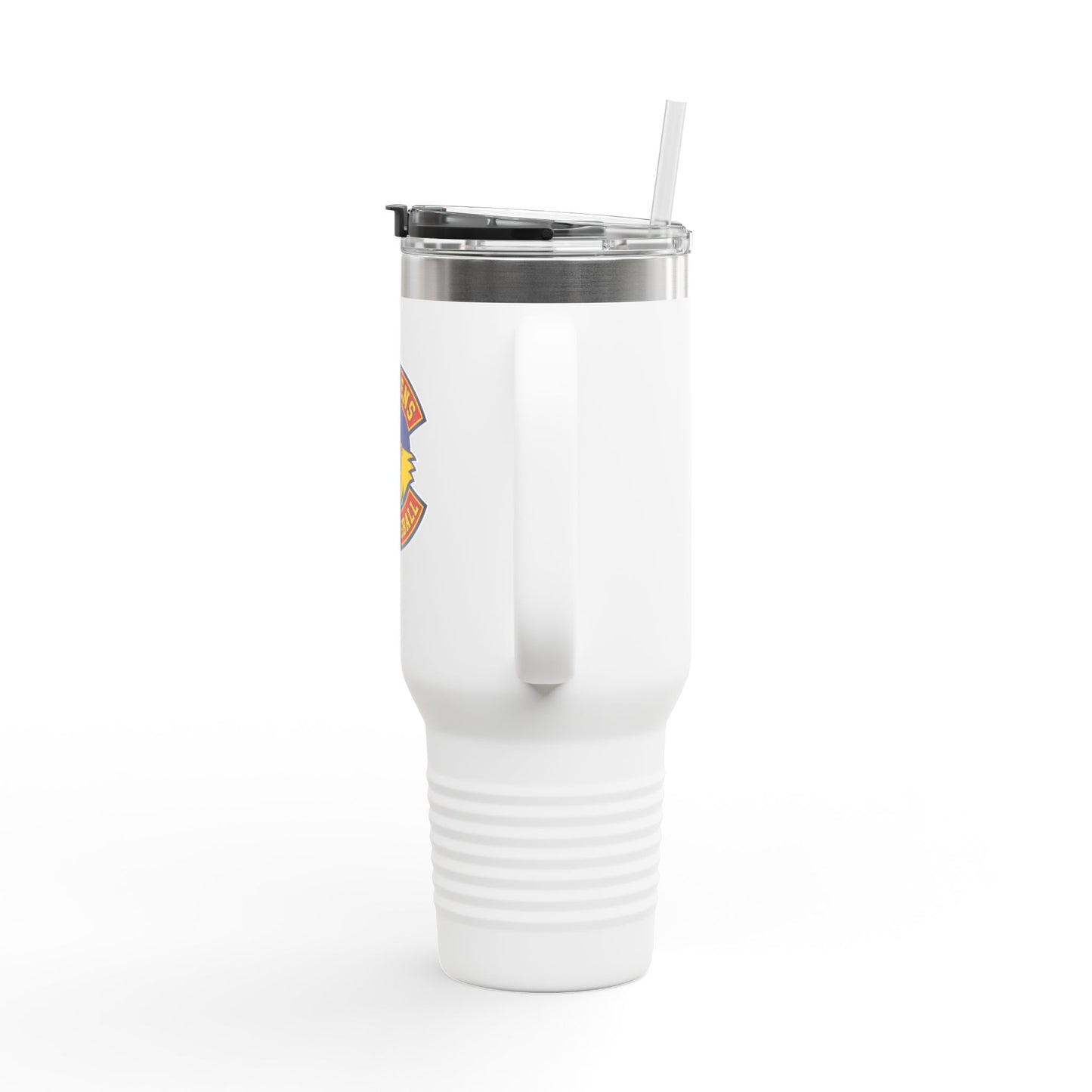 Mudhens Baseball Insulated Travel Mug (40 oz)