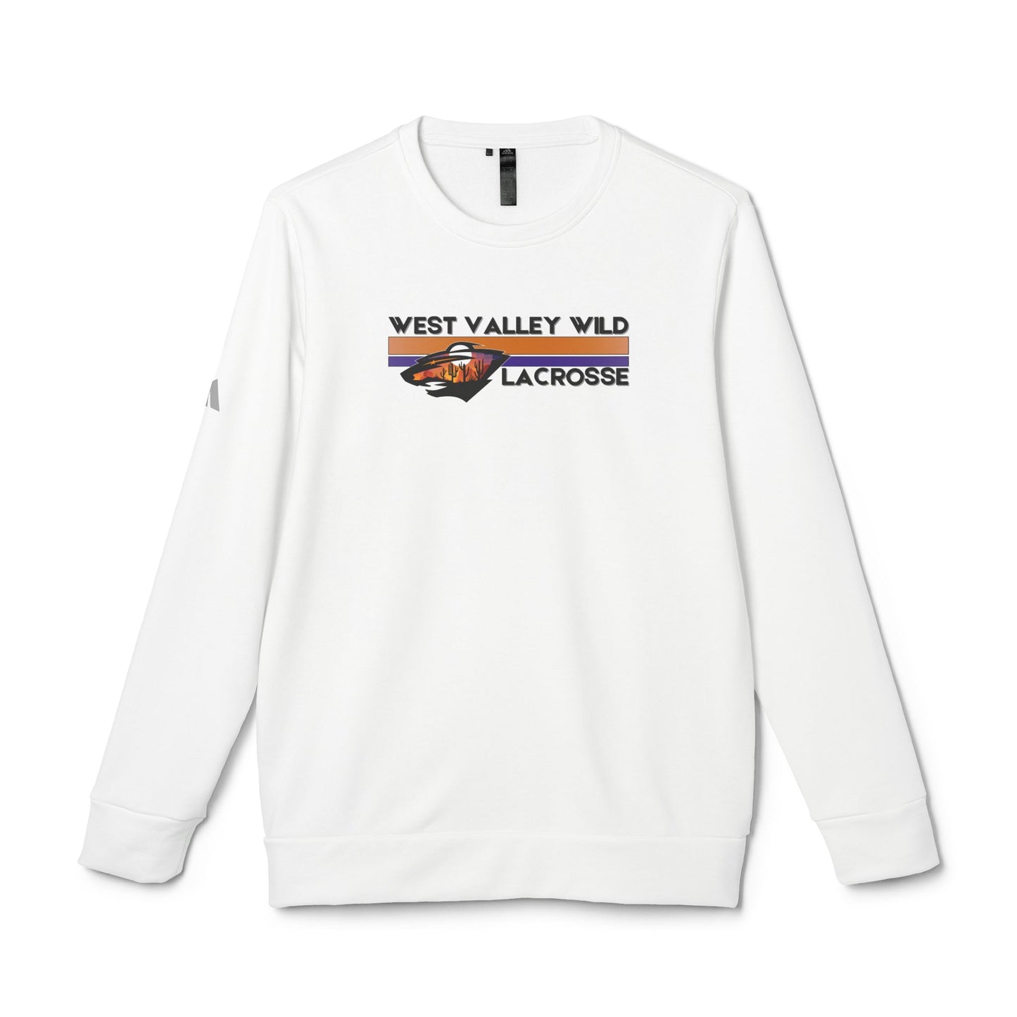 Adult WVW Lacrosse Adidas Fleece Crewneck Sweatshirt
