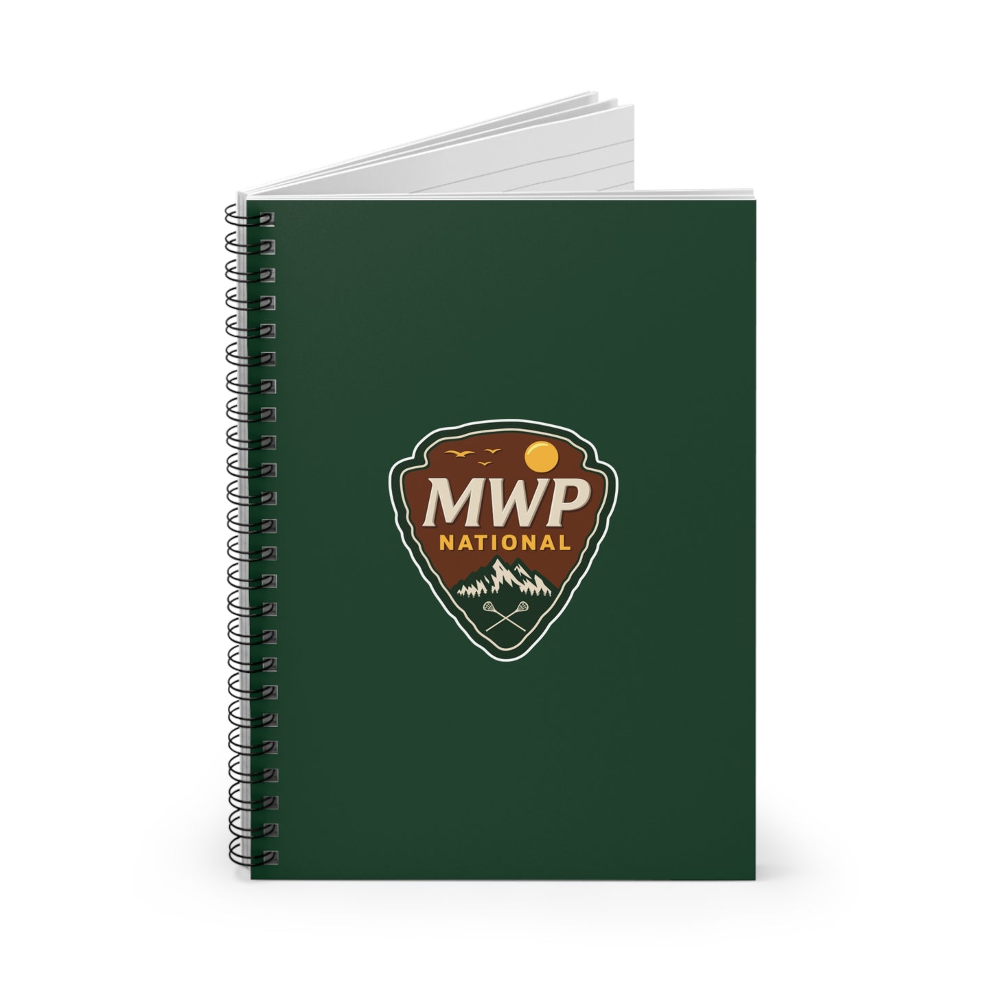 MWP National Spiral Notebook - Ruled Line (8" x 6")