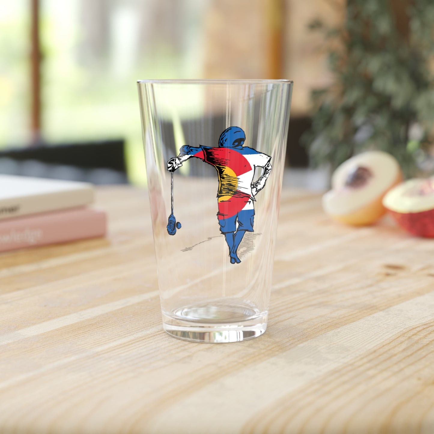 POWLAX Pint Glass