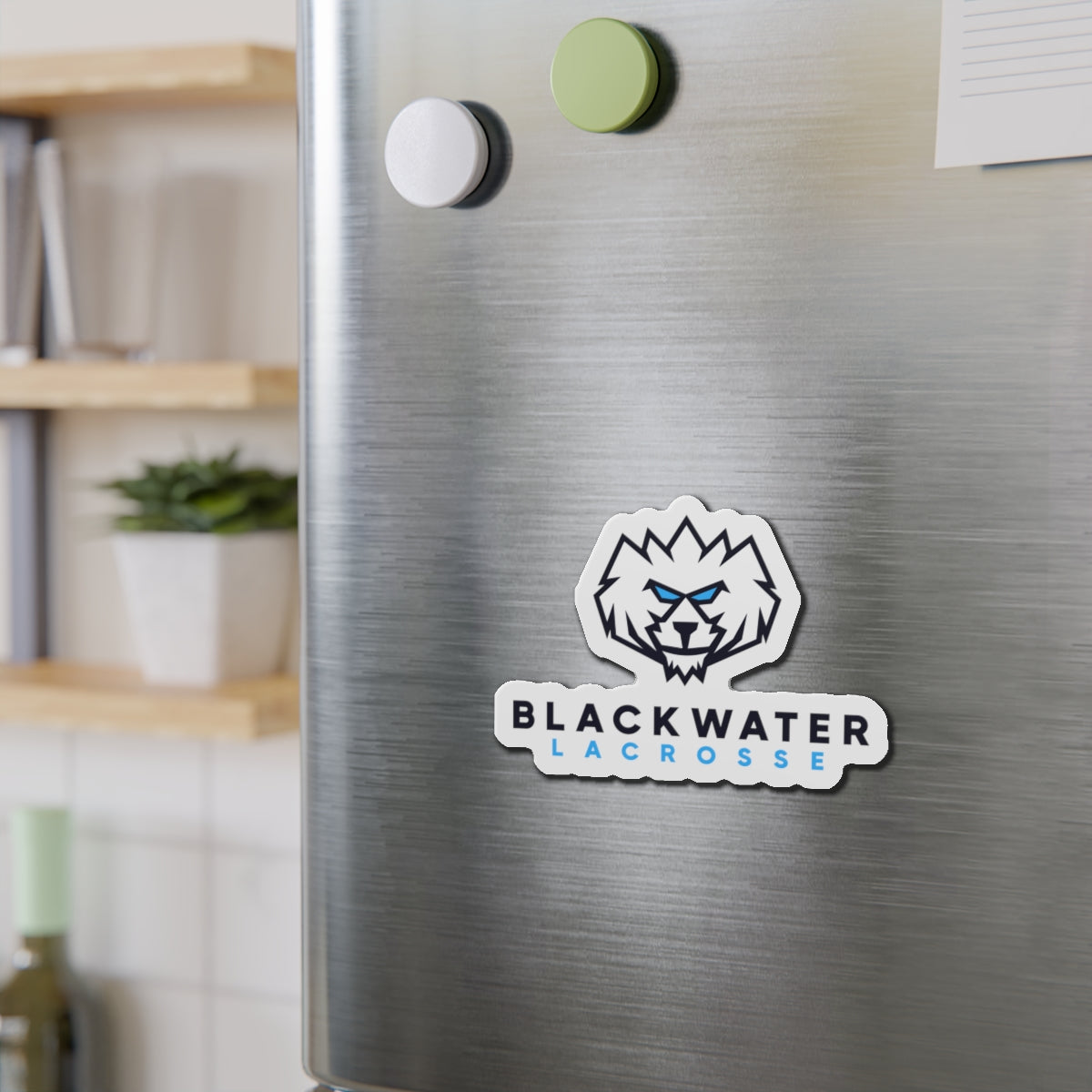 Blackwater Lacrosse Die-Cut Magnet