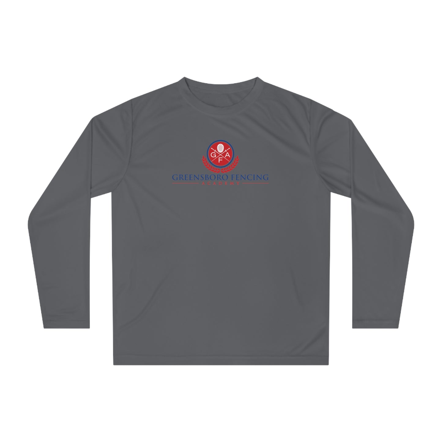 Adult Greensboro Fencing Academy Performance Long Sleeve