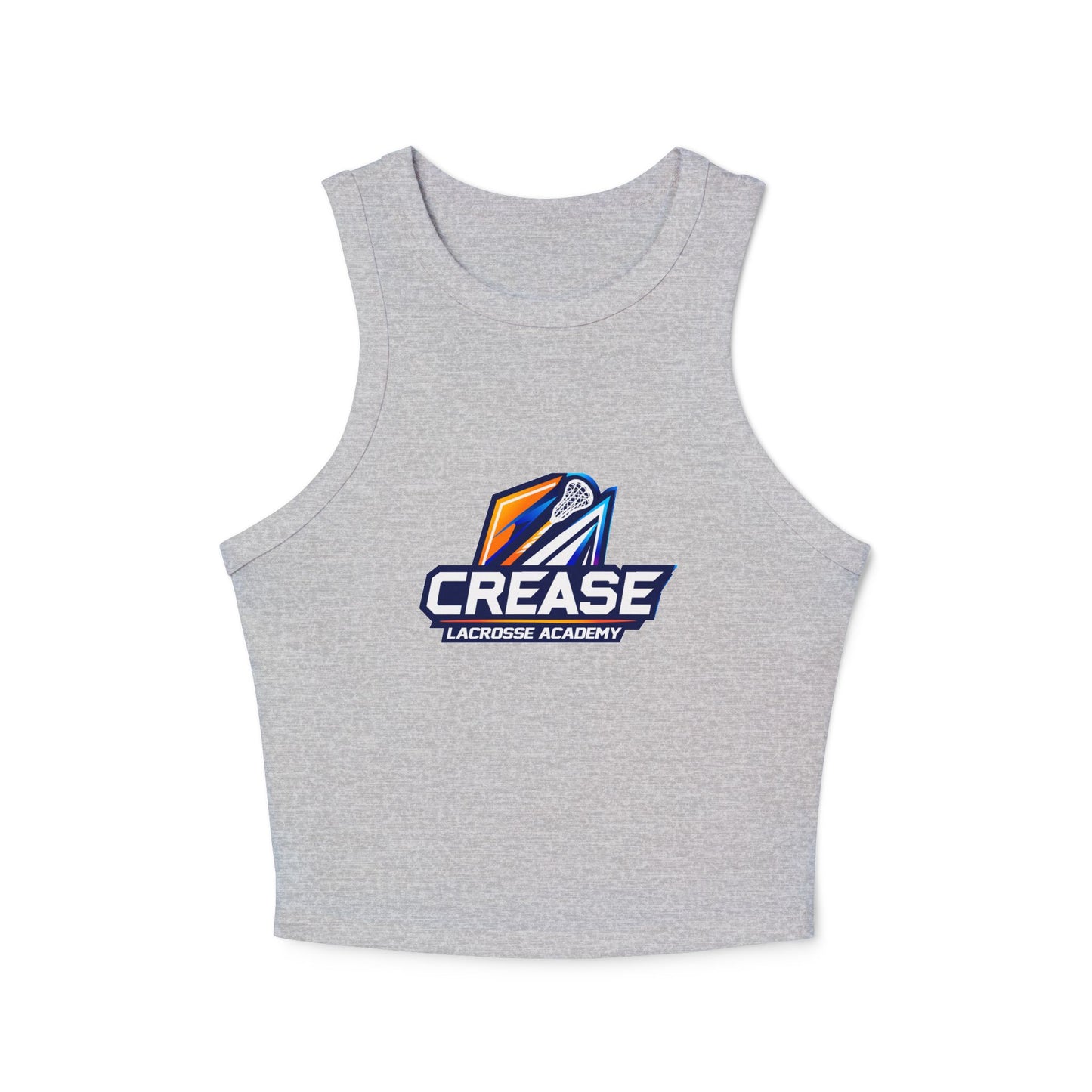 Women's Crease Lacrosse Bella + Canvas Micro Rib Racer Tank Top