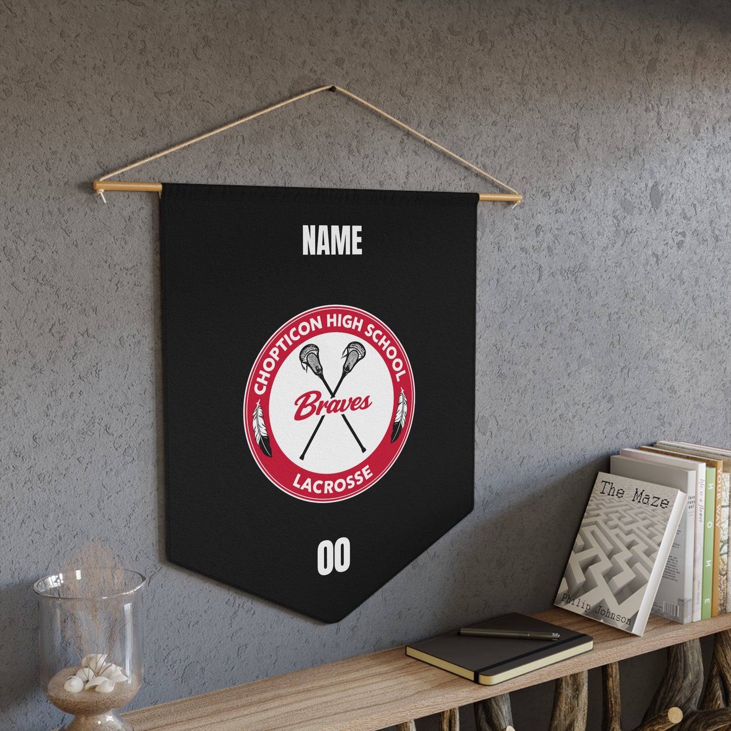 Personalizable - Chopticon Lacrosse Pennant