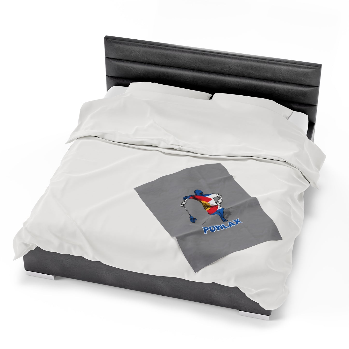 POWLAX Velveteen Plush Blanket