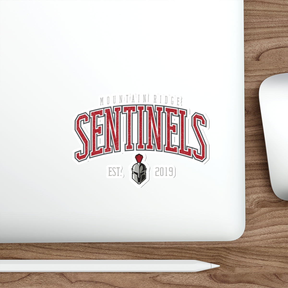 Mountain Ridge Sentinels Lacrosse Die Cut Stickers