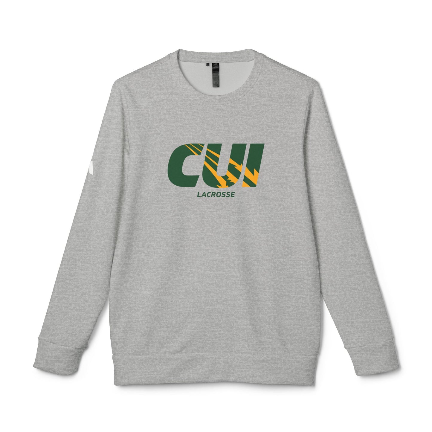 Adult CUI Lacrosse Adidas Fleece Crewneck Sweatshirt