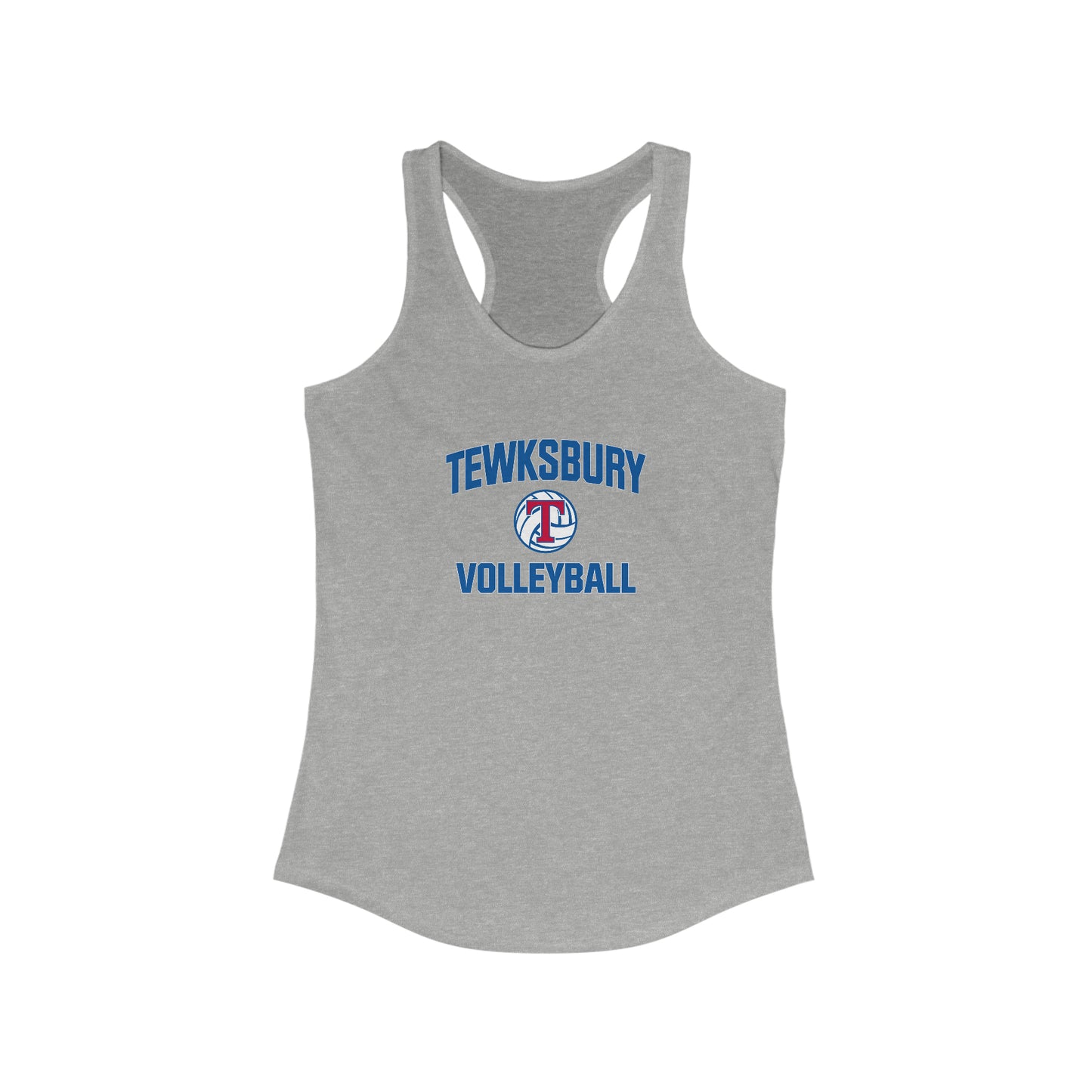 Tewksbury Volleyball Next Level Racerback Tank