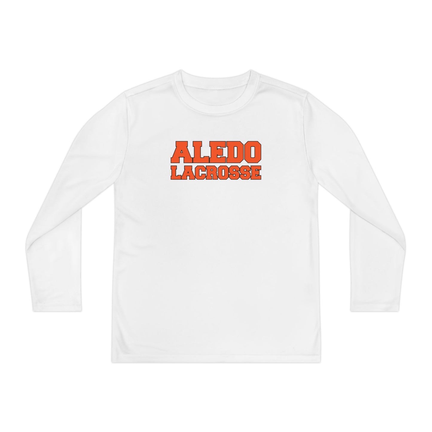 Personalizable - Youth Aledo Lacrosse Sport-Tek Performance Long Sleeve Shirt