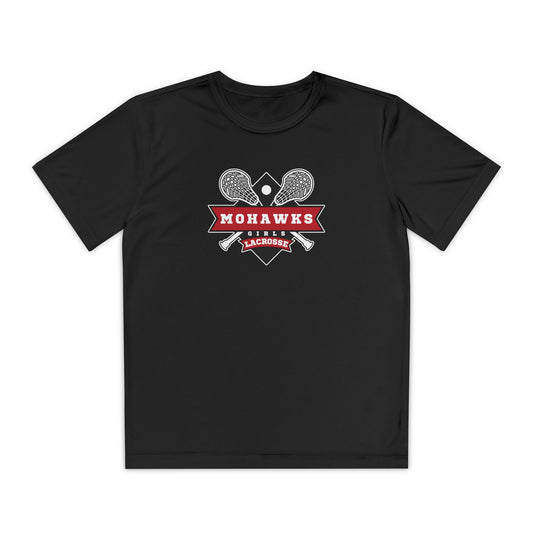 Youth Morgantown Lacrosse Sport-Tek Performance Tee