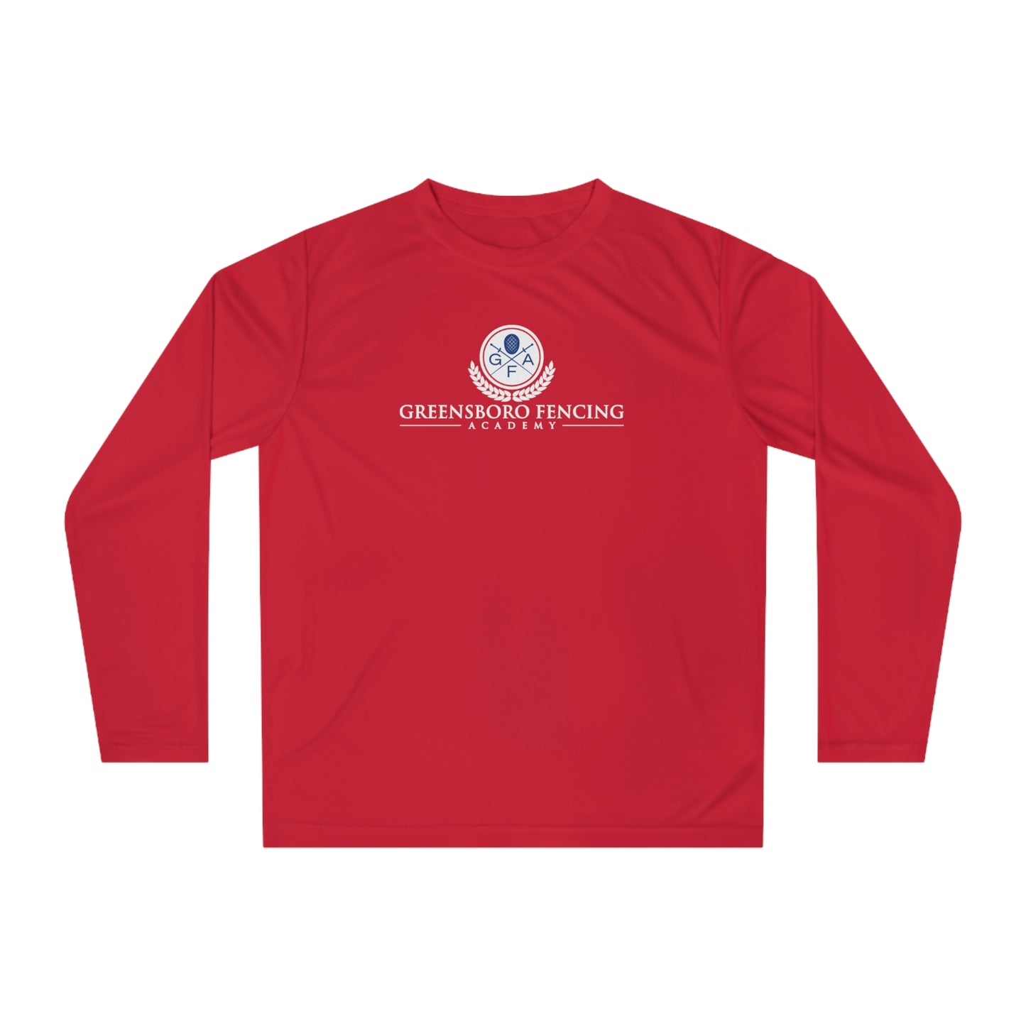 Adult Greensboro Fencing Academy Performance Long Sleeve