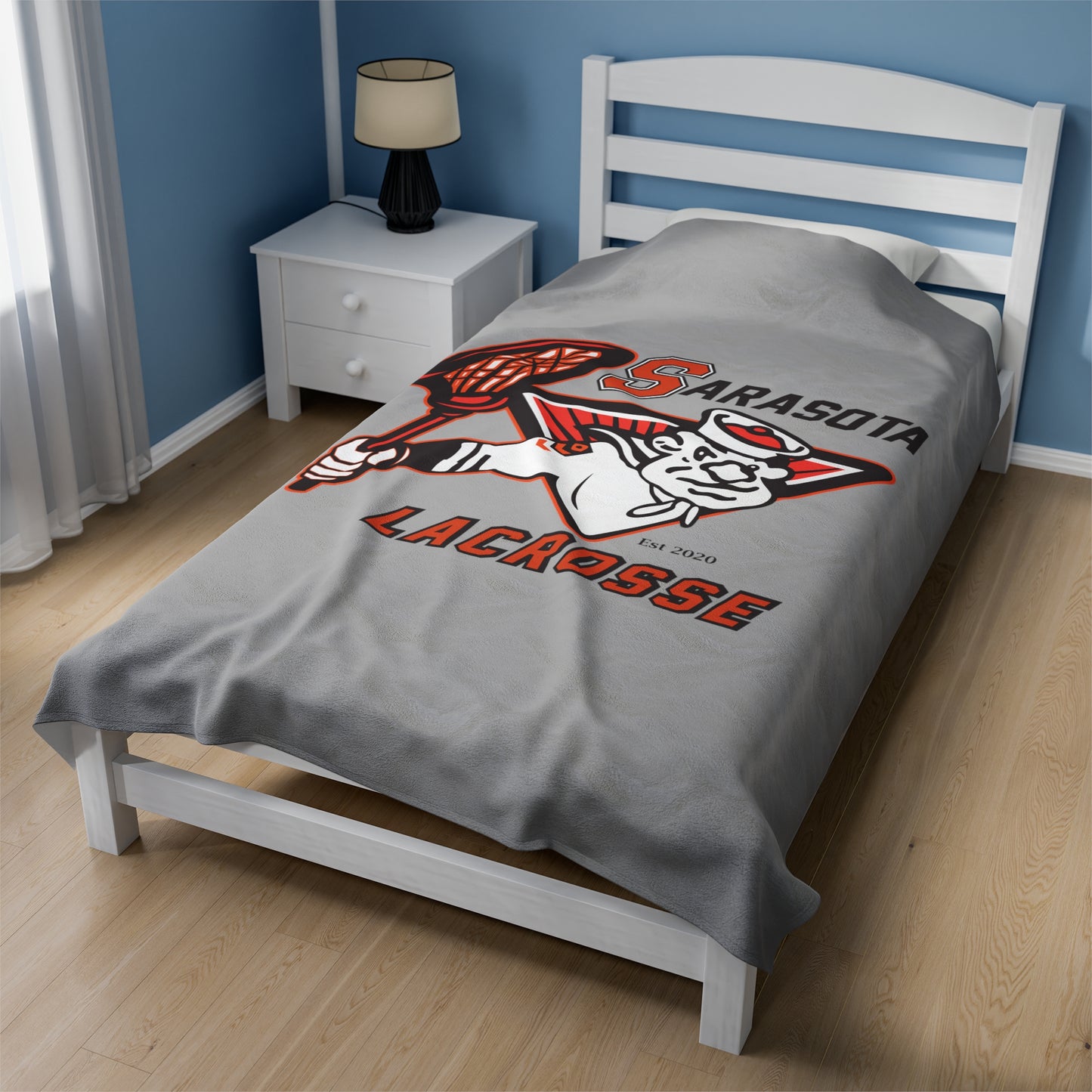 Sailors Lax Velveteen Plush Blanket