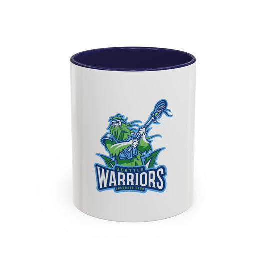 Seattle Warriors Lacrosse Ceramic Coffee Mug (11oz)