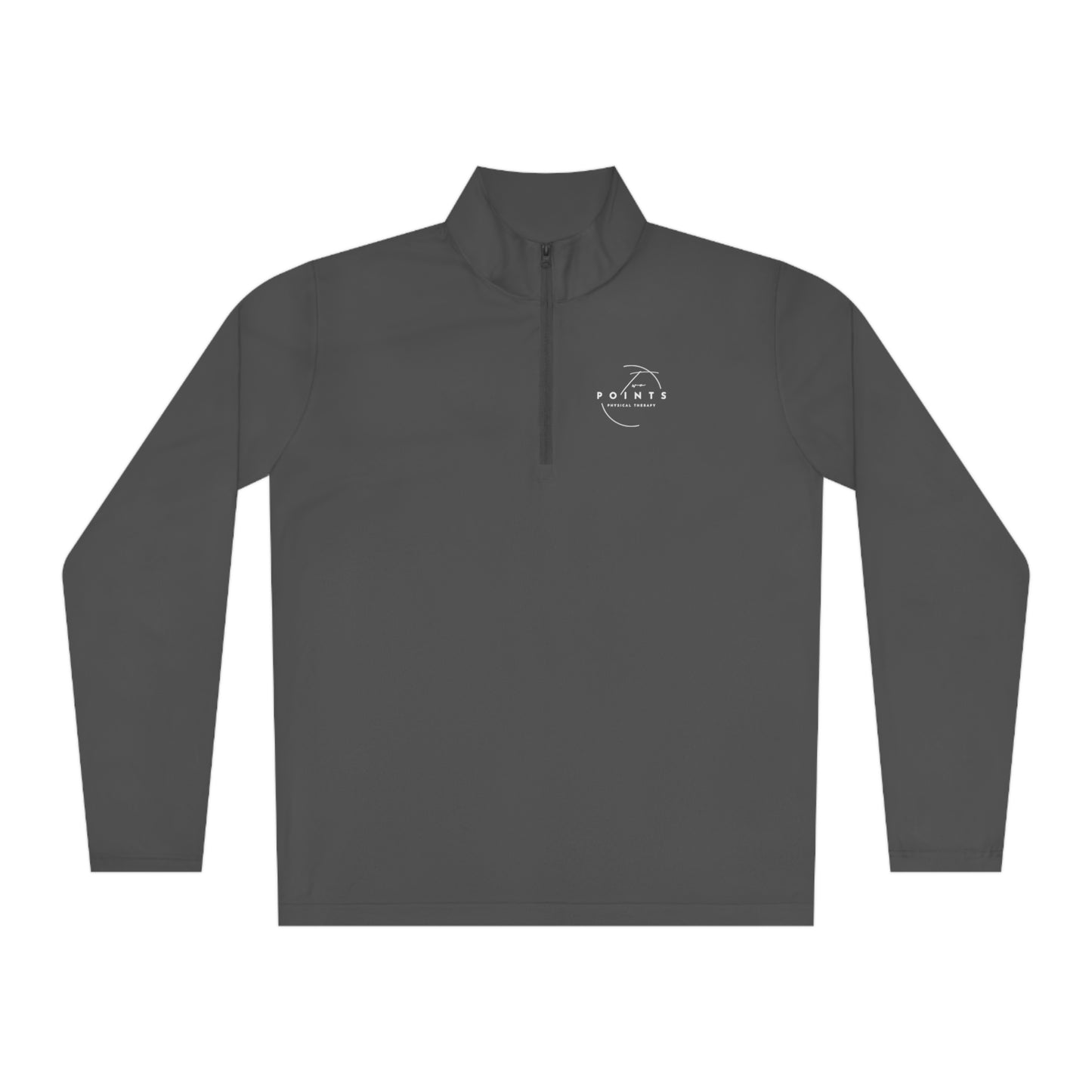 Adult Two Points Physical Therapy Sport-Tek Quarter-Zip