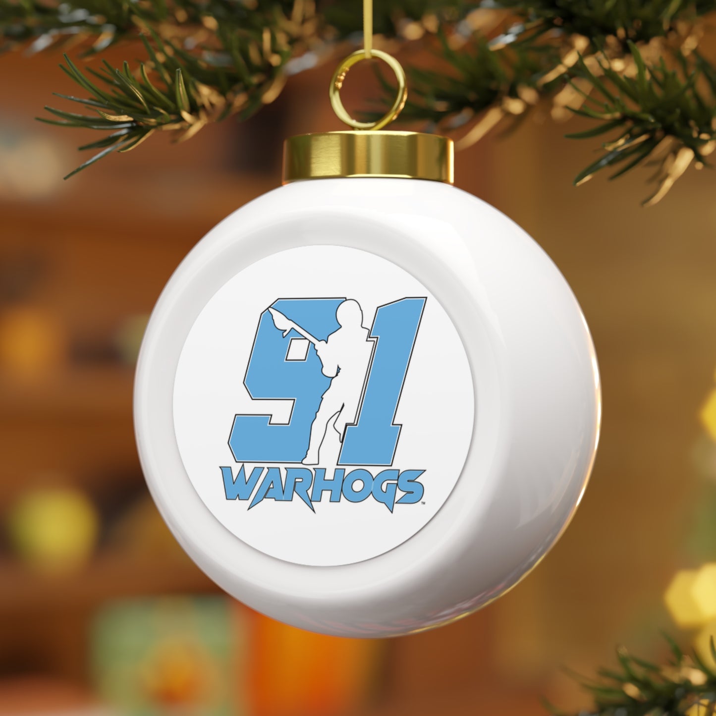 Warhogs BLC Christmas Ball Ornament