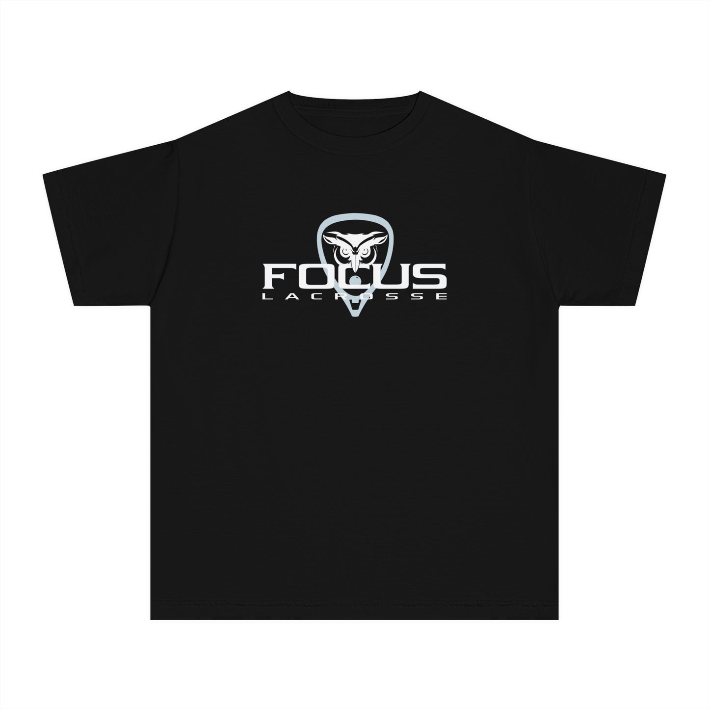 Youth Focus Lacrosse Comfort Colors Garment-Dyed T-Shirt