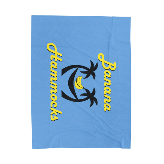 Banana Hammocks Velveteen Plush Blanket