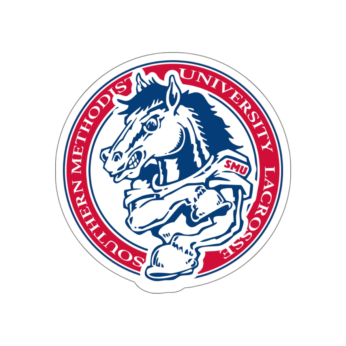 Stangs Lacrosse Die-Cut Stickers (3-Pack)