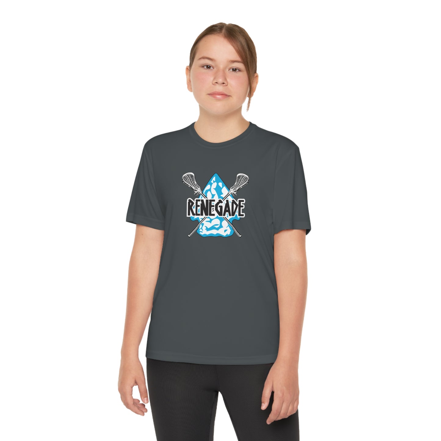 Youth Renegade Lacrosse Sport-Tek Performance T-shirt