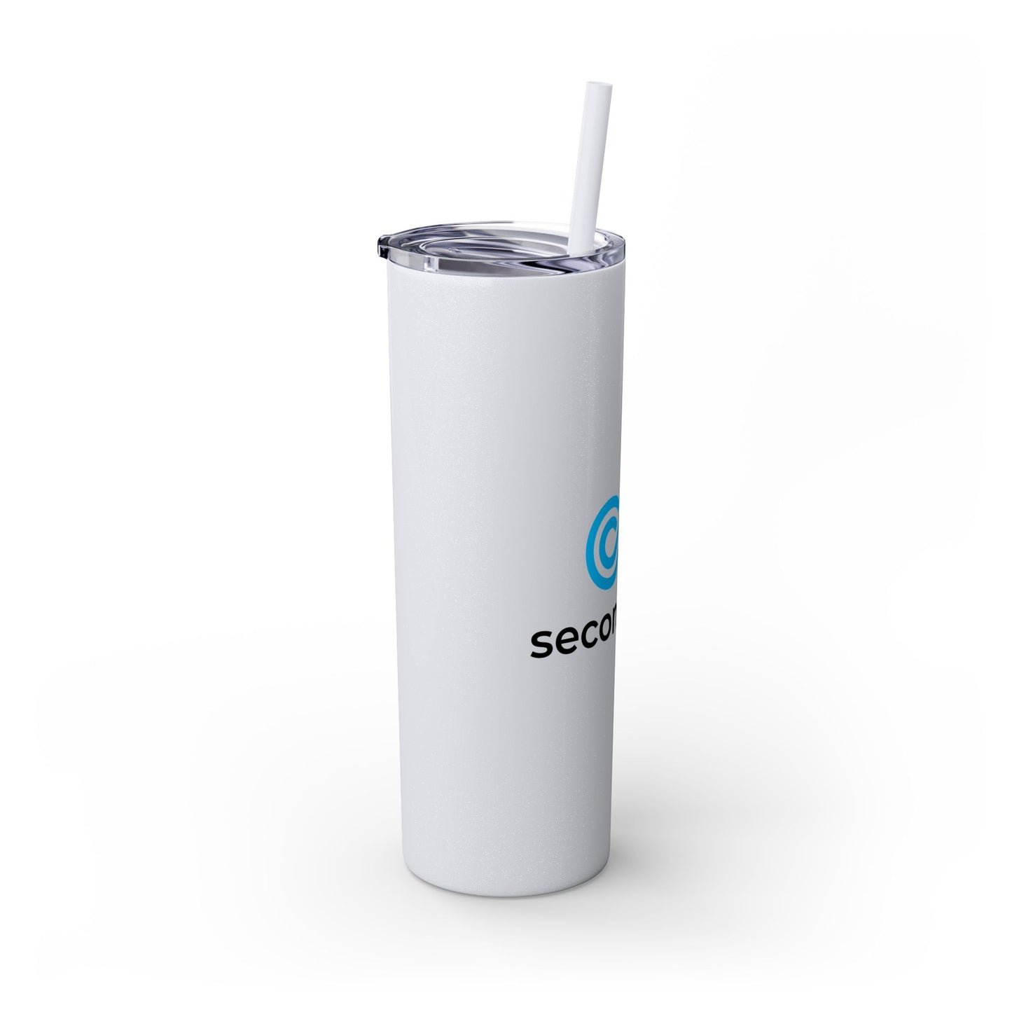 Secondslide Skinny Tumbler w/ Straw 20oz
