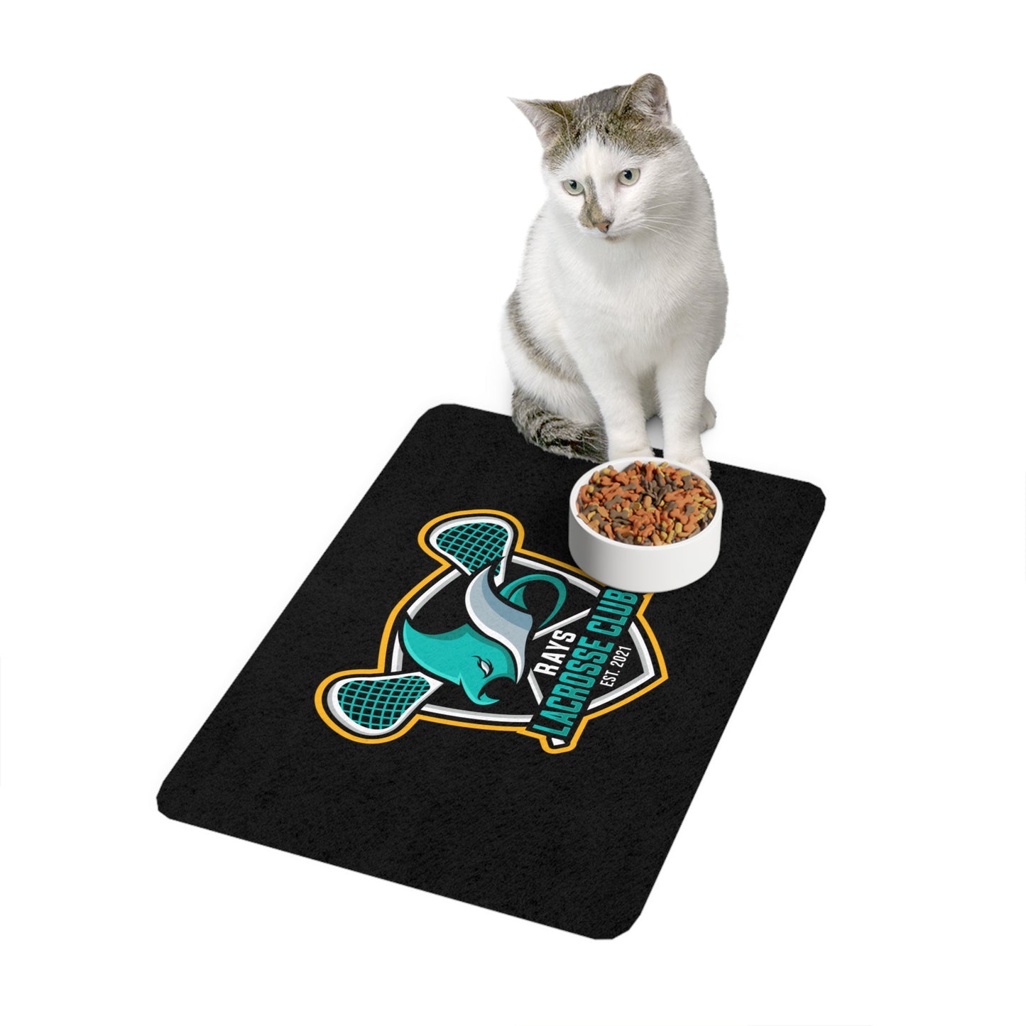 Rays Lacrosse Pet Food Mat (12"x18")