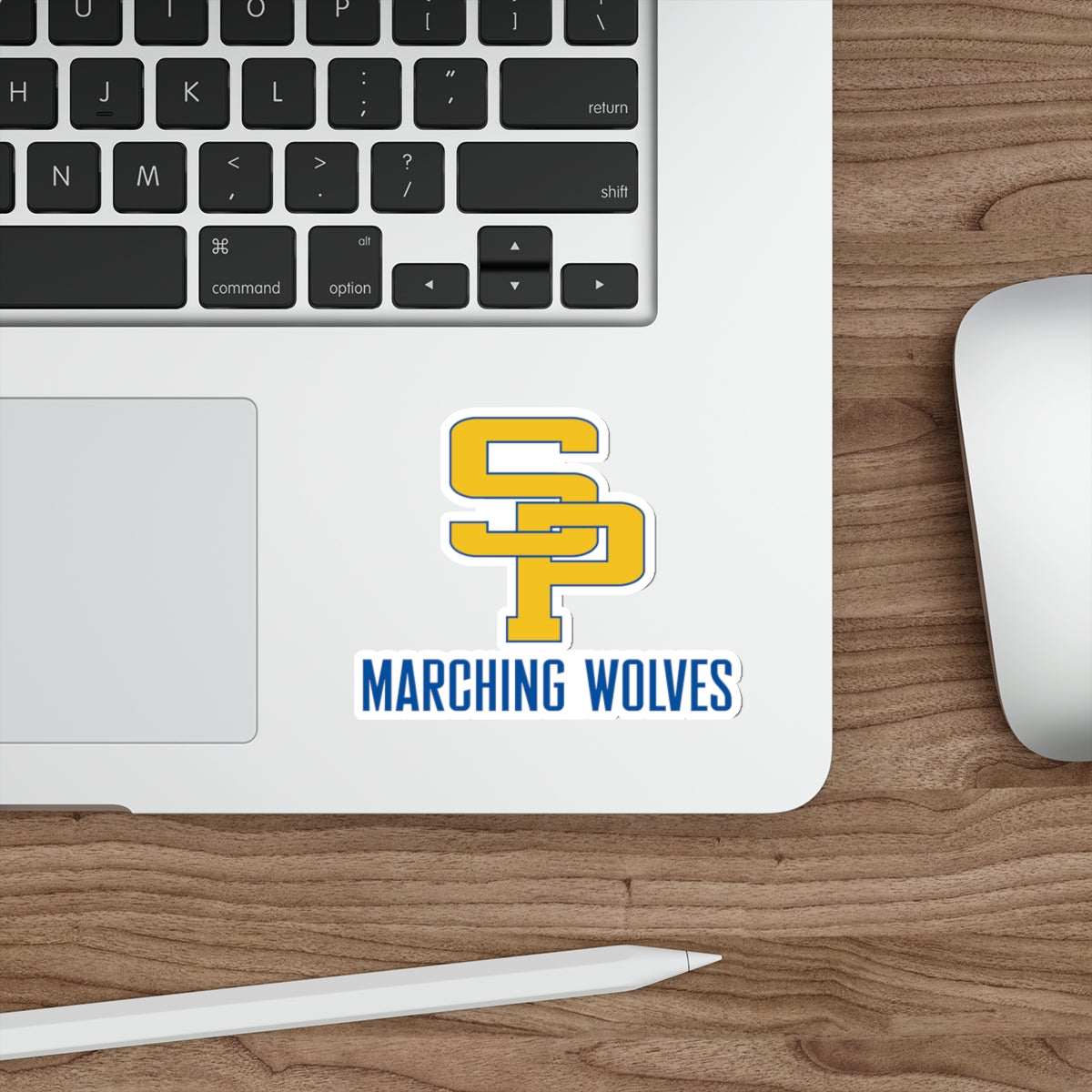 Marching Wolves Die Cut Stickers